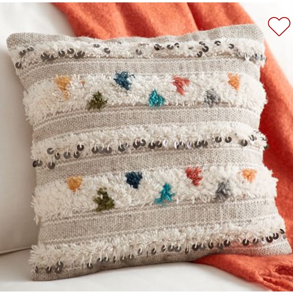 Lina Moroccan Wedding Blanket Pillow Cover